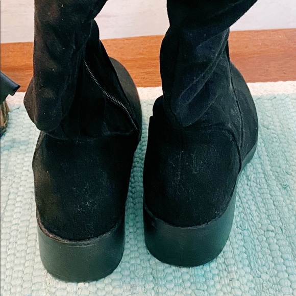 Camel Crown Women’s Knee High Boots Black 6 - Picture 3 of 6